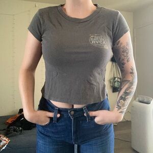 “Don’t Call Us” RVCA Baby Tee